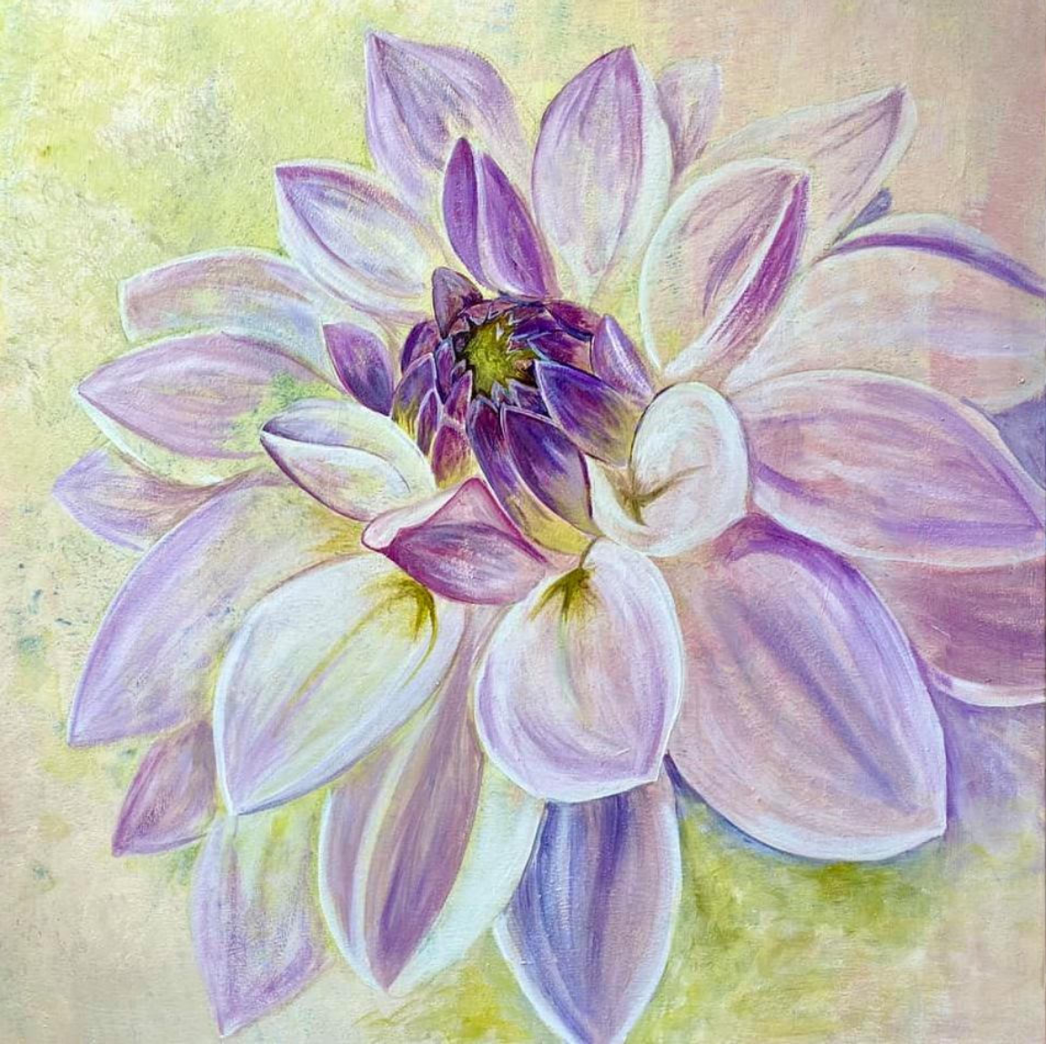 Rebecca Willoughby Purple Dahlia